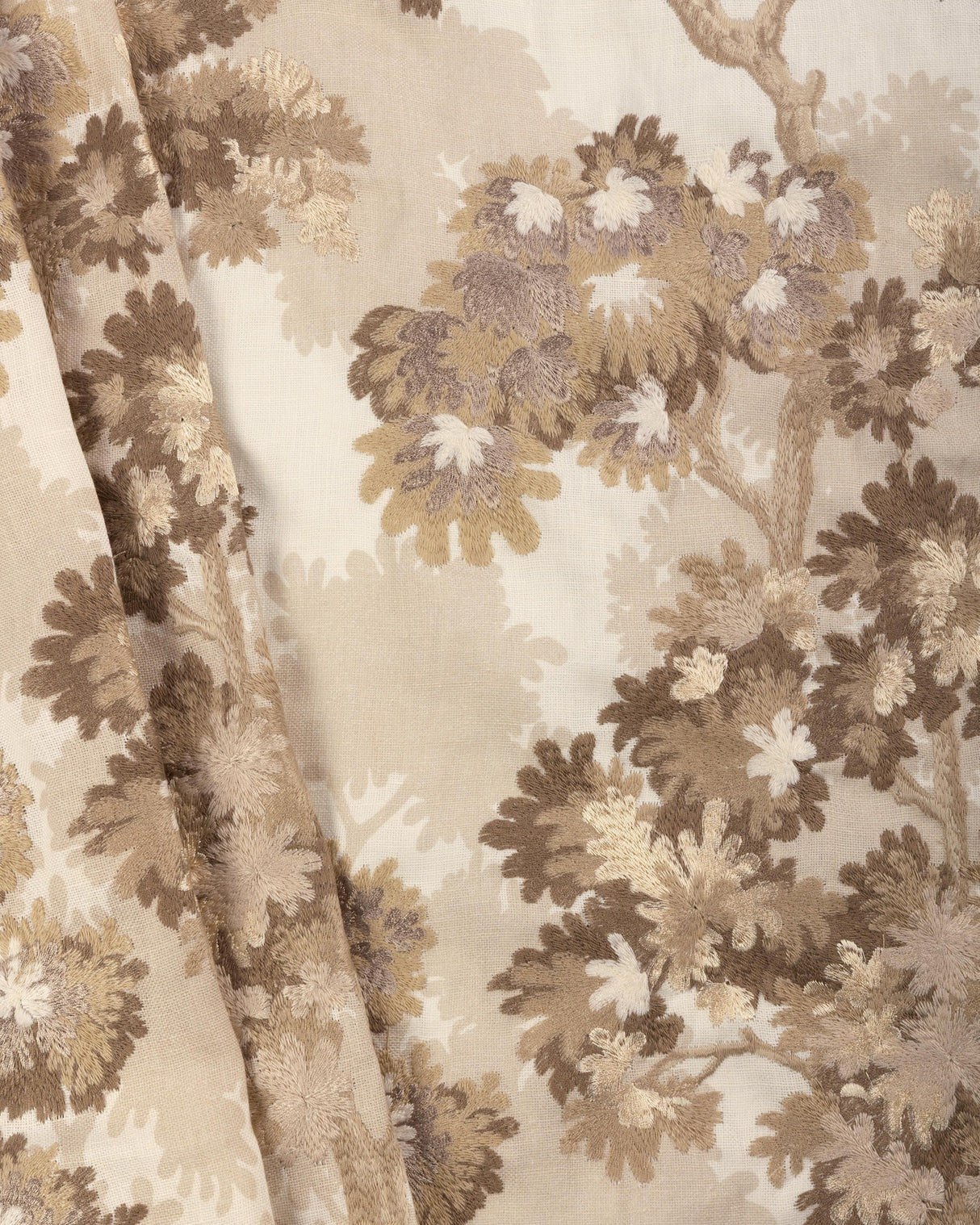 Lee Jofa SHERWOOD EMB BARK Drapery Fabric