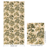 Lee Jofa SHERWOOD EMB SPRUCE Drapery Fabric
