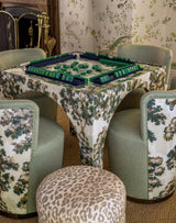 Lee Jofa SHERWOOD EMB SPRUCE Drapery Fabric