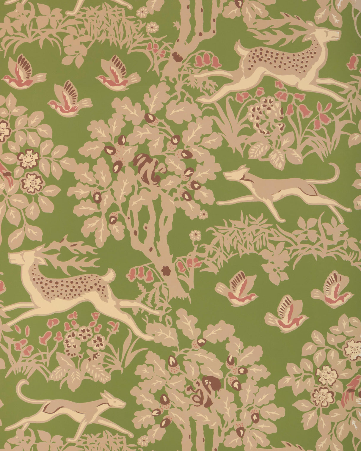 Lee Jofa MILLE FLEUR WP JUNIPER Wallpaper