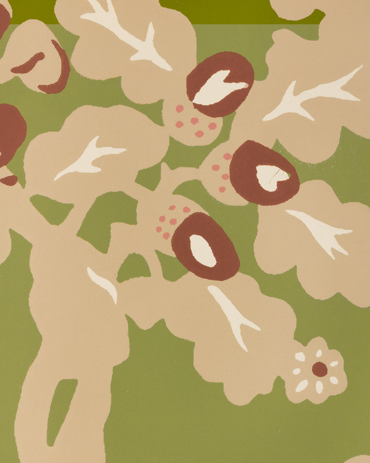Lee Jofa MILLE FLEUR WP JUNIPER Wallpaper