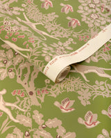 Lee Jofa MILLE FLEUR WP JUNIPER Wallpaper