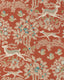 Lee Jofa MILLE FLEUR WP BRICK Wallpaper