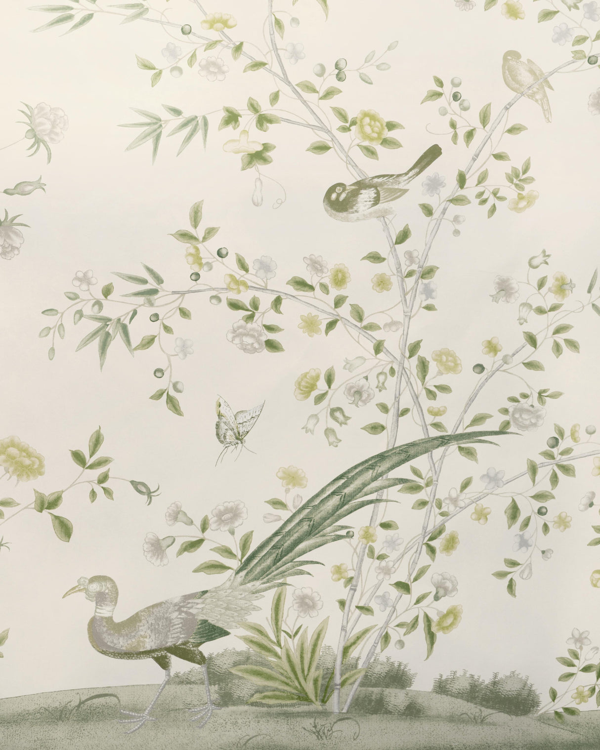 Lee Jofa WHITLEY HALL WP PNL LEAF Wallpaper