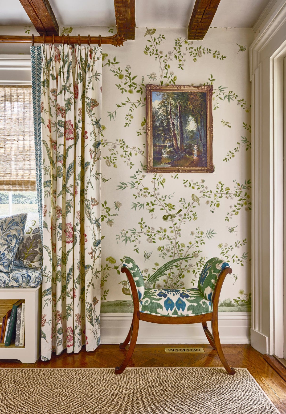 Lee Jofa WHITLEY HALL WP PNL LEAF Wallpaper