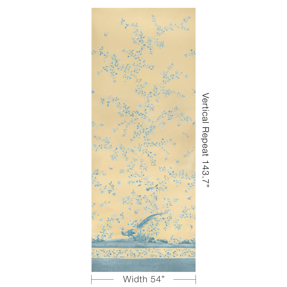 Lee Jofa WHITLEY HALL WP PNL SUN Wallpaper