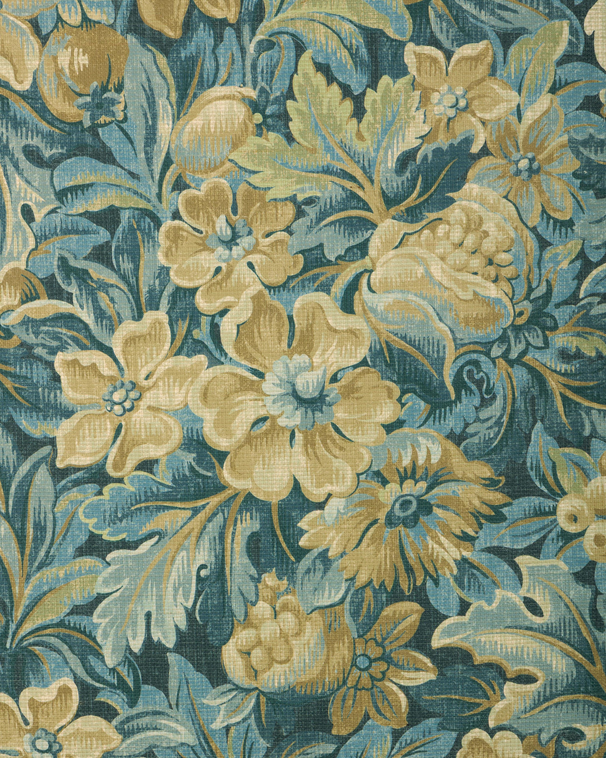 Lee Jofa HARPER PAPER INDIGO Wallpaper