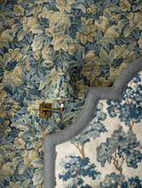 Lee Jofa HARPER PAPER INDIGO Wallpaper