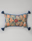 MindTheGap HEIRLOOM Blue, Red, Taupe Pillow