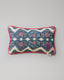 MindTheGap PHOENICIA BATIK Indigo, Red, Taupe Pillow