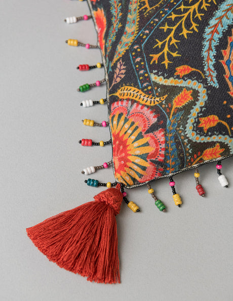 MindTheGap SOUL SACRIFICE Black, Blue, Red, Yellow Pillow