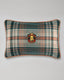 MindTheGap MONTEREY PLAID Green Green, Taupe, Yellow Pillow