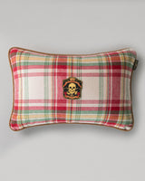 MindTheGap SULLIVAN PLAID Green, Red, Taupe, Yellow Pillow