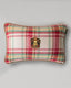 MindTheGap SULLIVAN PLAID Green, Red, Taupe, Yellow Pillow
