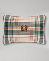 MindTheGap MONTEREY PLAID Green, Taupe, Yellow Pillow