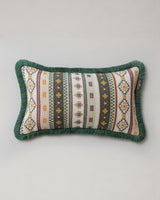 MindTheGap GAISSTEIN Dark Green, Light Green, Taupe Pillow