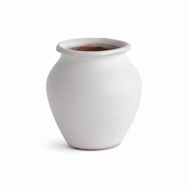 Napa White MIRELA DRUM VASE SMALL