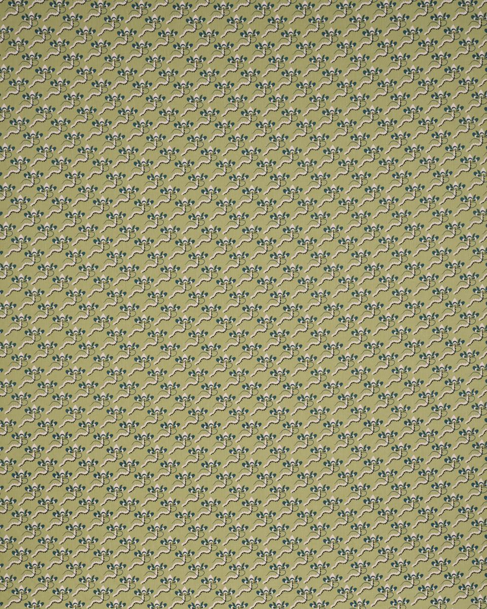 Schumacher Bombay Rainbow Leaf Fabric