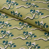 Schumacher Bombay Rainbow Leaf Fabric
