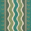 Schumacher Roman Reverie Teal & Leaf Fabric