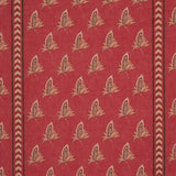 Schumacher Bangalore Imagination Rouge Fabric