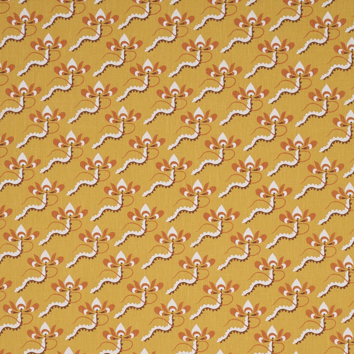 Schumacher Bombay Rainbow Mimosa Fabric