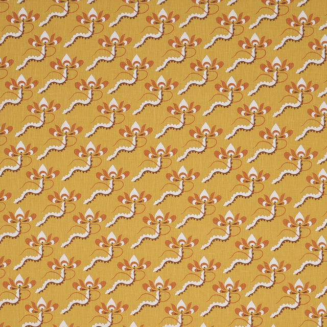 Schumacher Bombay Rainbow Mimosa Fabric