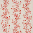 Schumacher Vagary Vines Coral Fabric