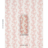 Schumacher Vagary Vines Coral Fabric