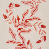 Schumacher Vagary Vines Coral Fabric