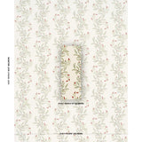 Schumacher Vagary Vines Watermelon Fabric