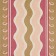Schumacher Roman Reverie Gold & Rose Fabric