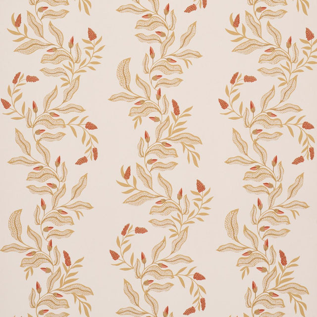 Schumacher Vagary Vines Honeycomb Wallpaper