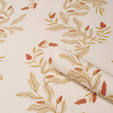 Schumacher Vagary Vines Honeycomb Wallpaper