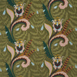 Schumacher Jaipur Fantaisie Moss Fabric