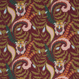 Schumacher Jaipur Fantaisie Aubergine Fabric