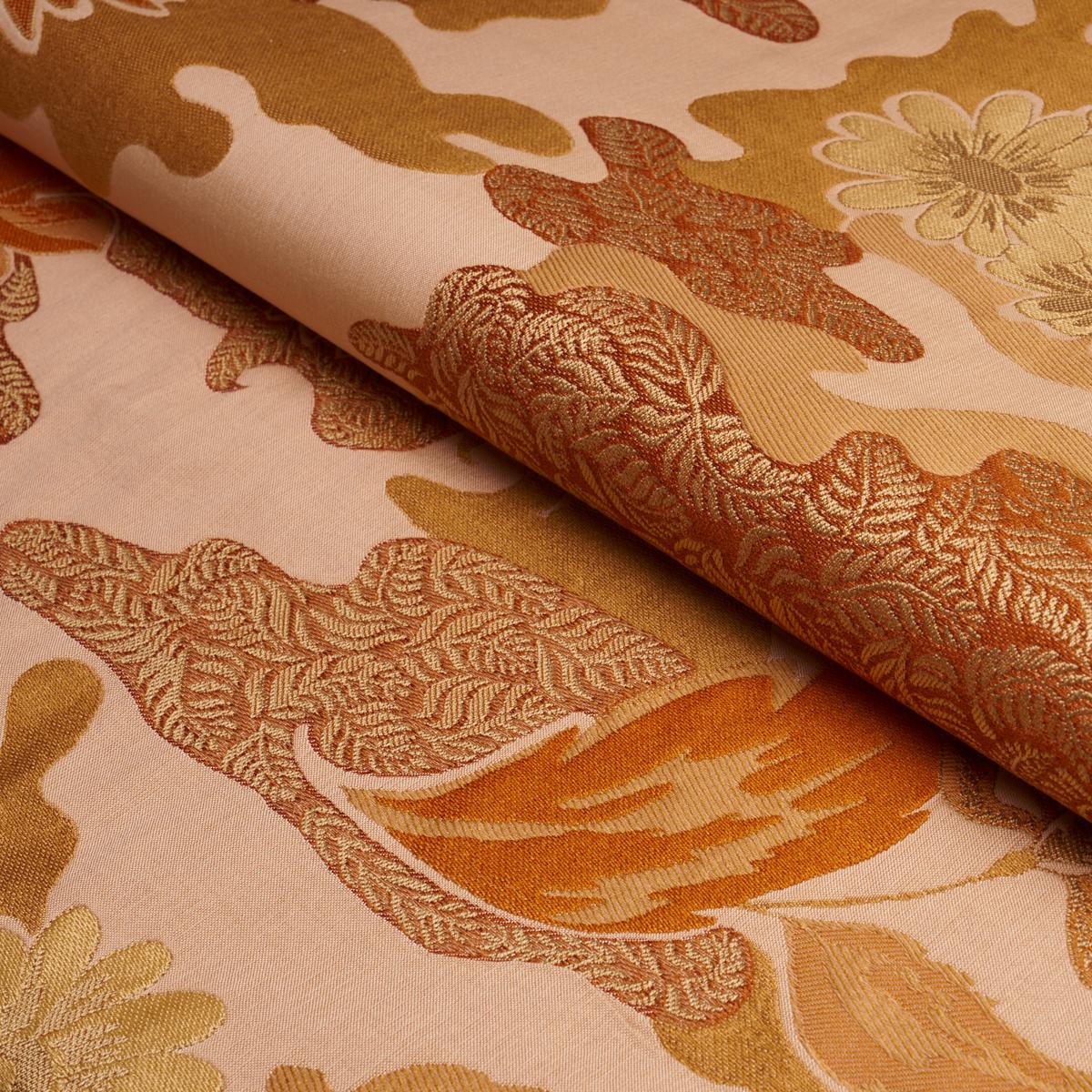 Schumacher Lian Dream Coral Fabric