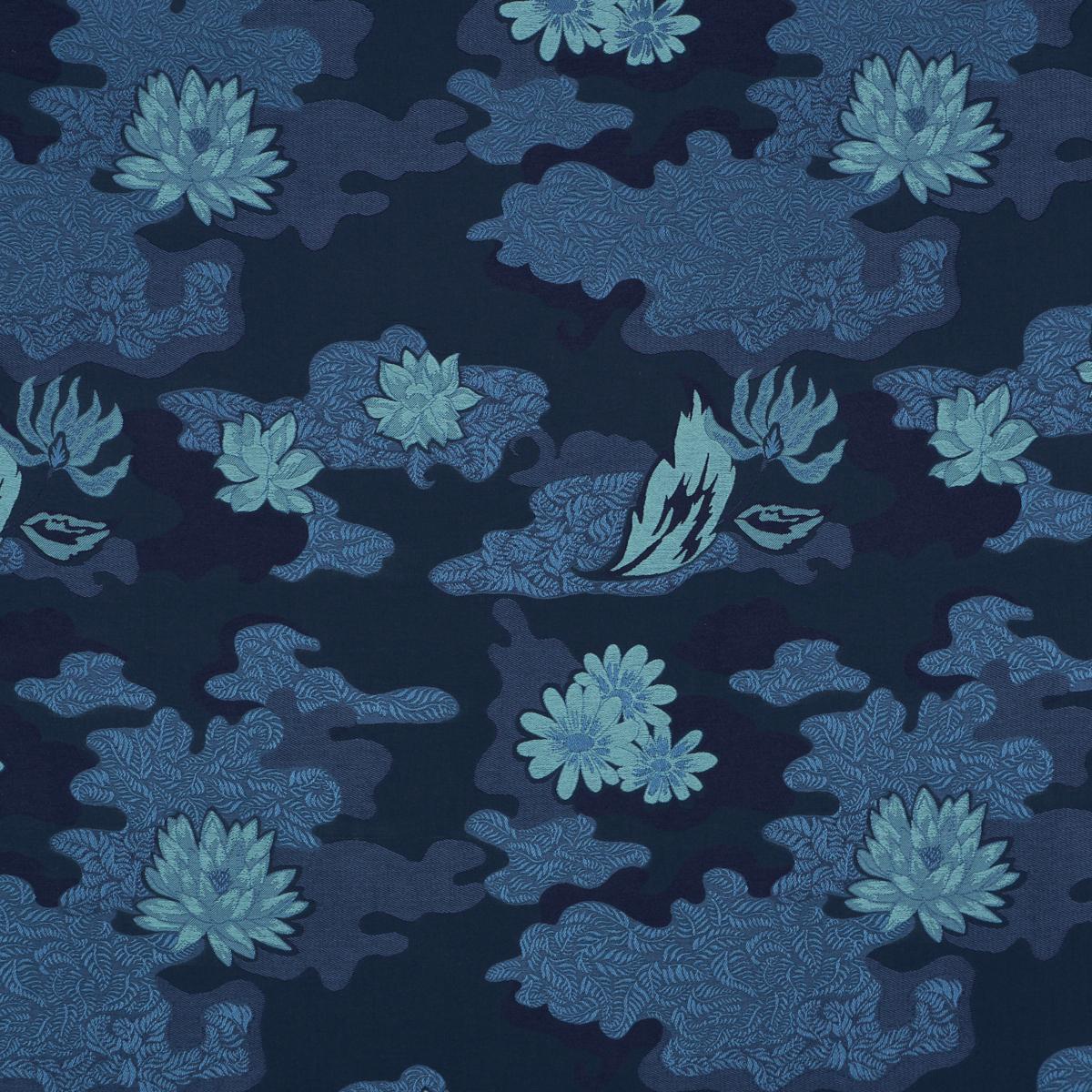 Schumacher Lian Dream Bleu Fabric