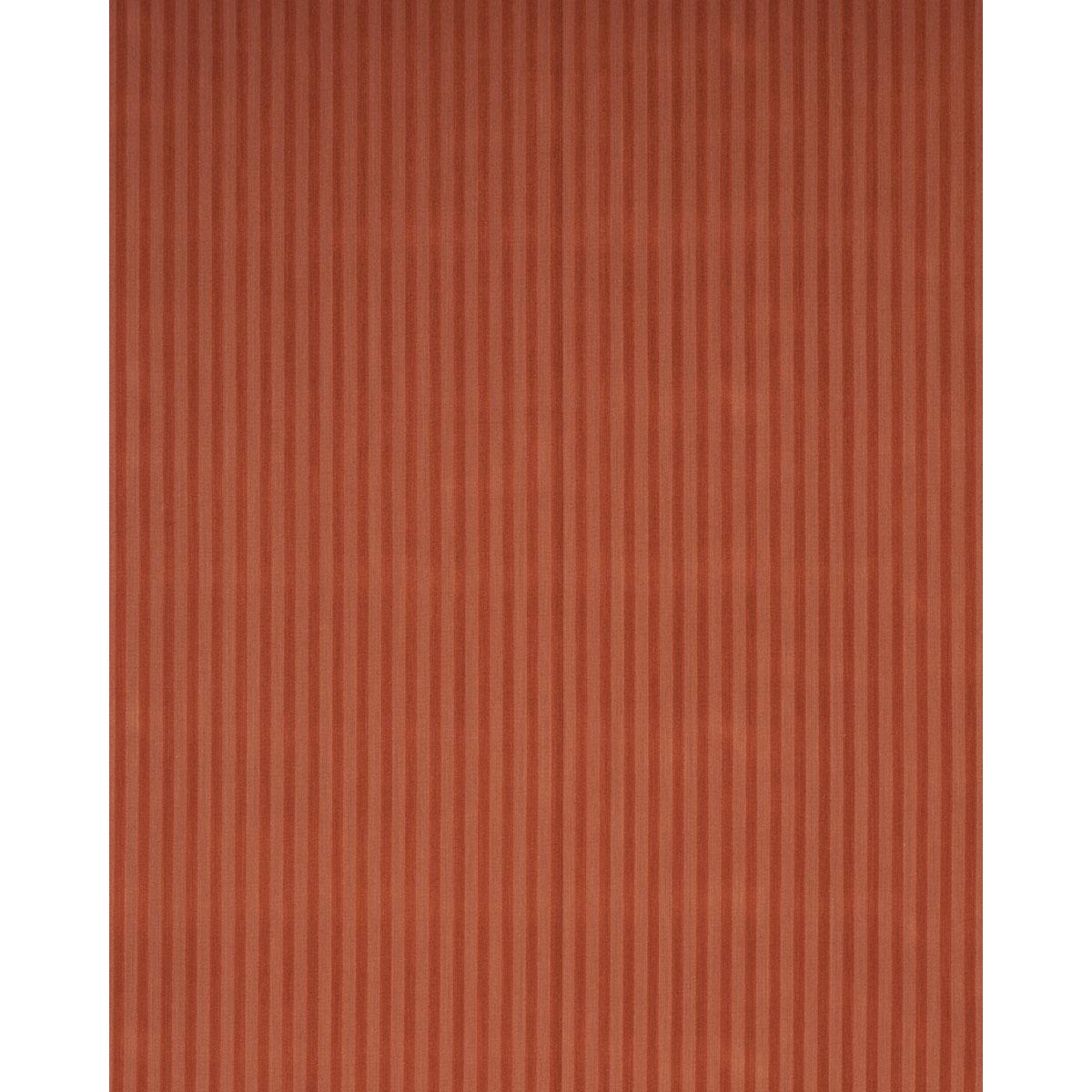 Schumacher Pipe Illusion Papaya Fabric