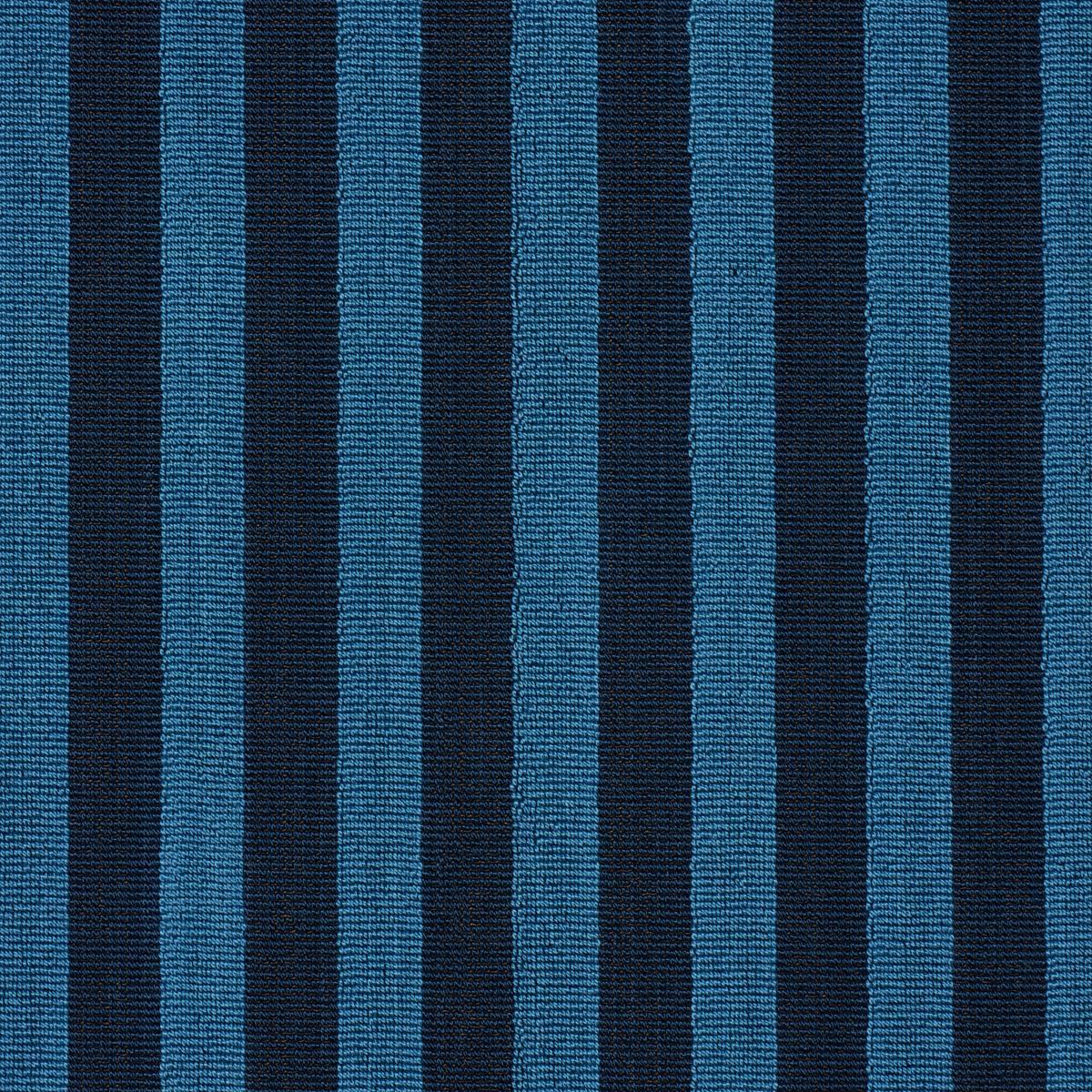 Schumacher Pipe Illusion Bleu Fabric
