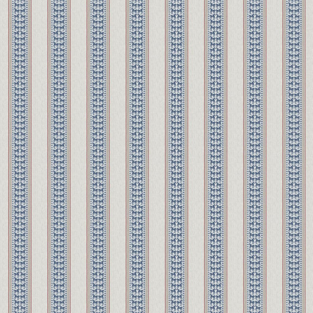 Gaston Y Daniela TROYA AZUL/ROJO Upholstery Fabric