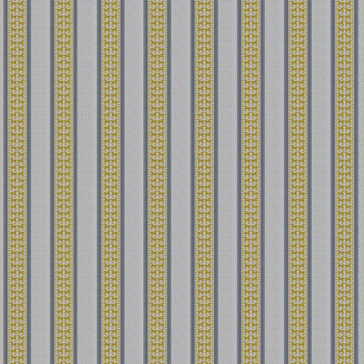 Gaston Y Daniela TROYA AMARILLO/GRIS Upholstery Fabric