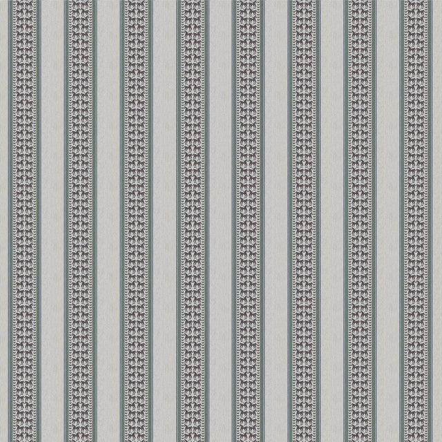 Gaston Y Daniela TROYA CHOCOLATE/VERDE Upholstery Fabric