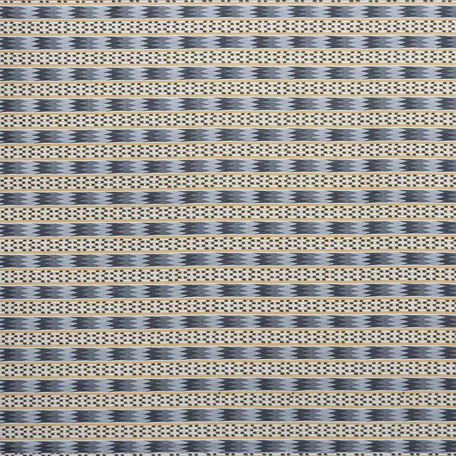 Gaston Y Daniela EFESO BLACK/OCRE Upholstery Fabric