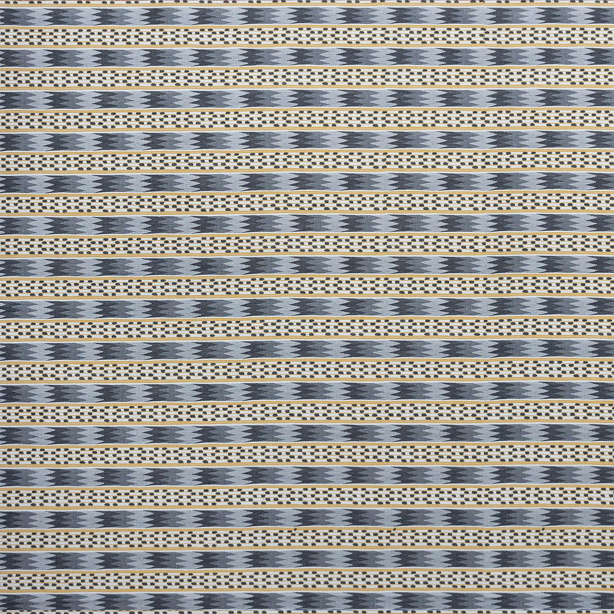 Gaston Y Daniela EFESO BLACK/OCRE Upholstery Fabric