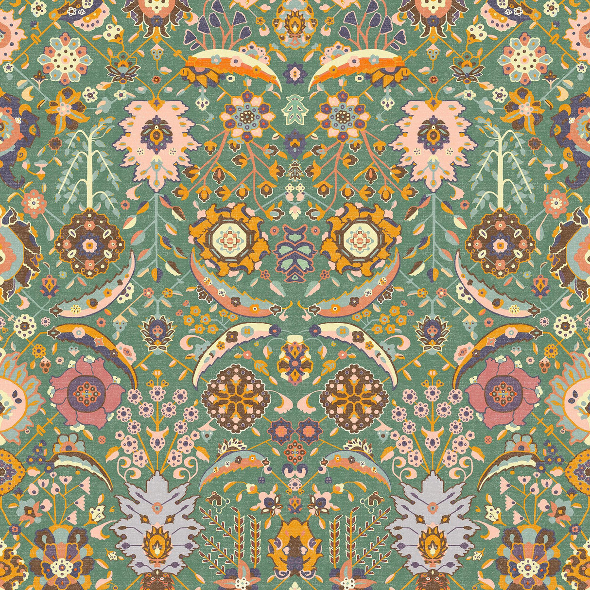 Gaston Y Daniela EDUARDA VERDE Upholstery Fabric