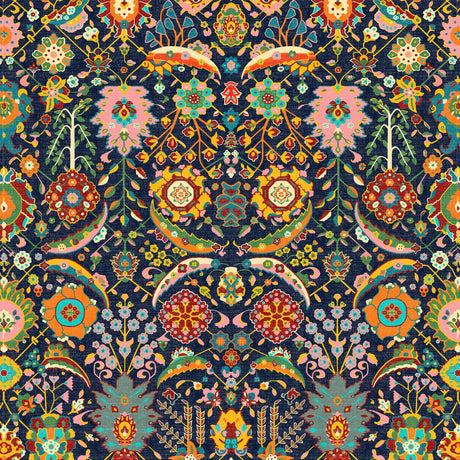 Gaston Y Daniela EDUARDA NAVY Upholstery Fabric