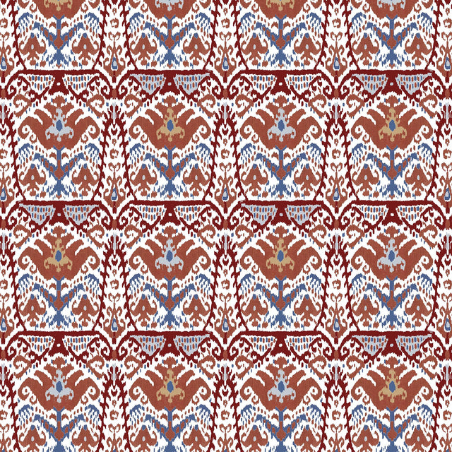 Gaston Y Daniela DOGA TEJA/AZUL Upholstery Fabric