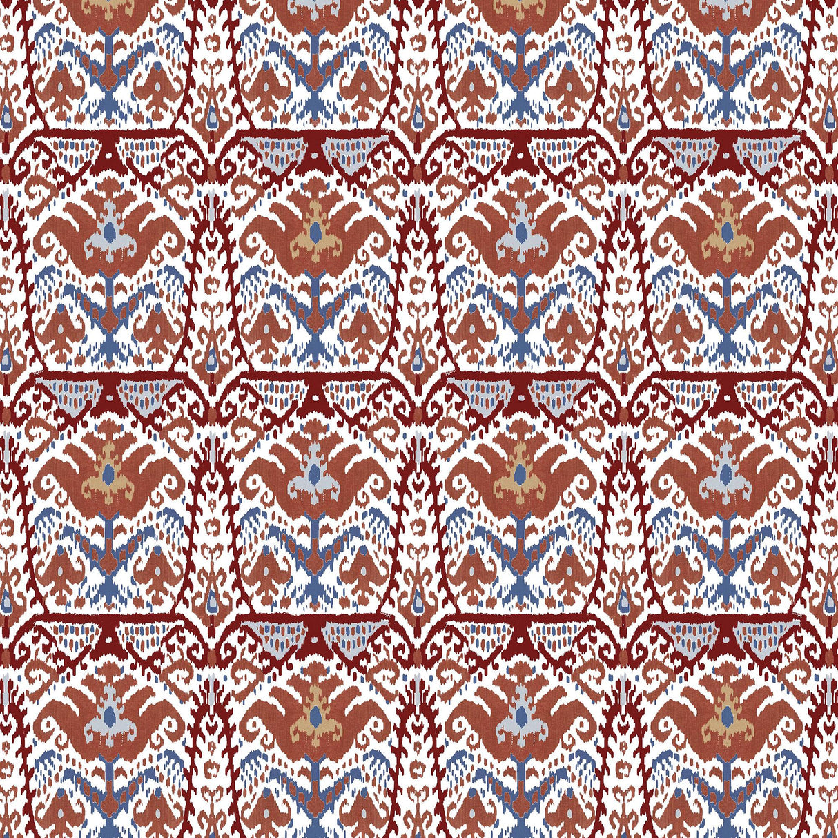 Gaston Y Daniela DOGA TEJA/AZUL Upholstery Fabric