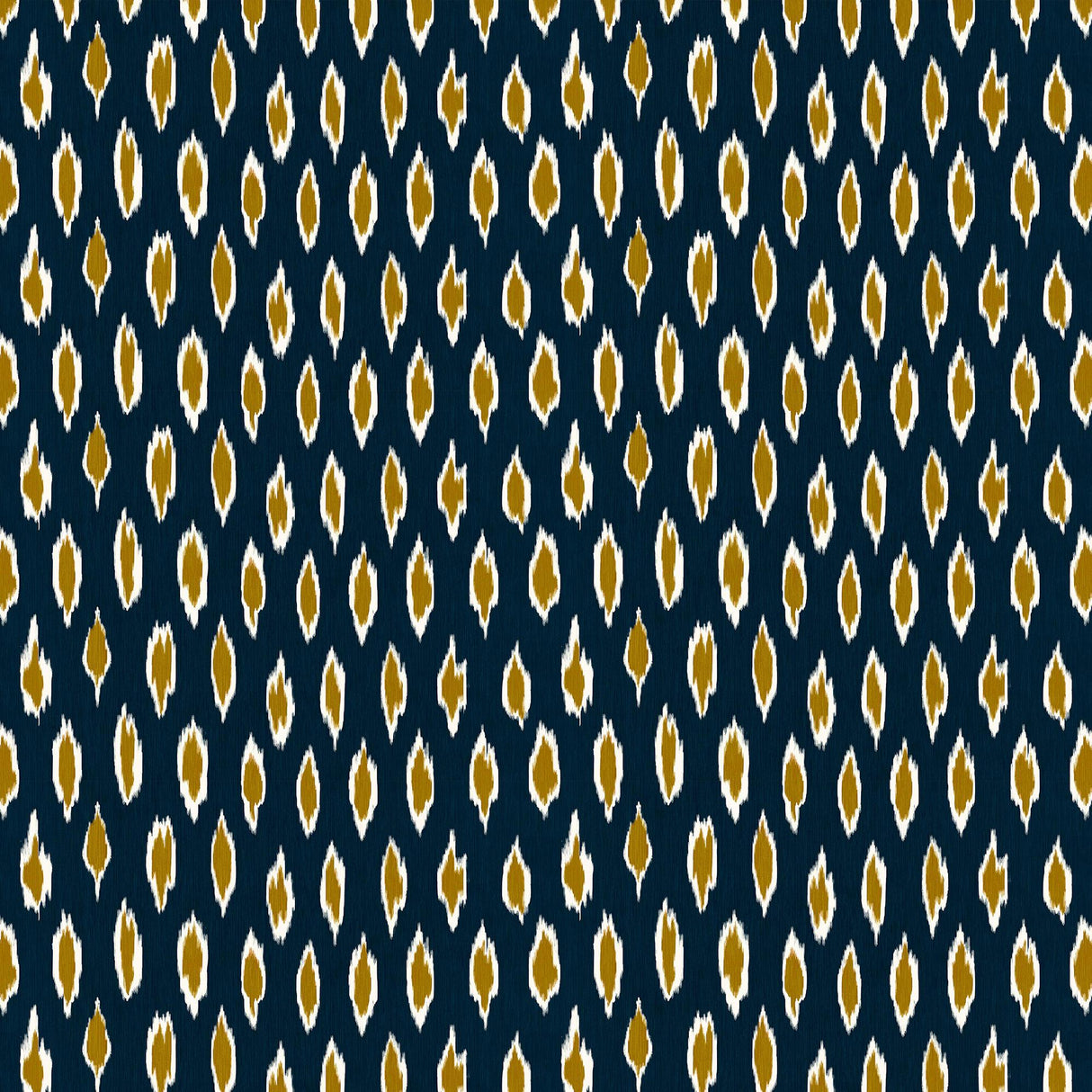 Gaston Y Daniela HALI NAVY/OCRE Upholstery Fabric